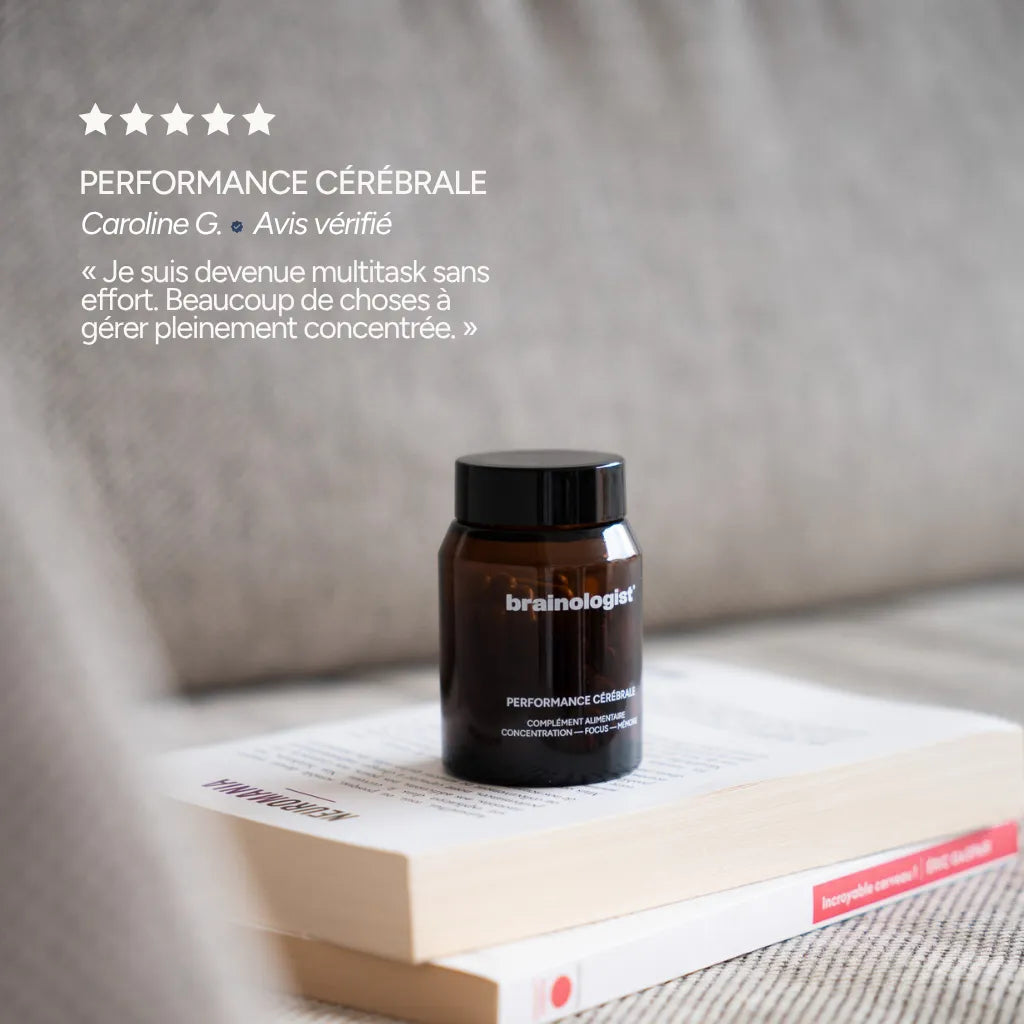 Avis client Performance Cérébrale Brainologist – Multitasking sans effort – Caroline G.